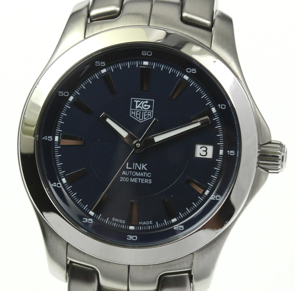 ☆良品☆保証書付【TAG HEUER】タグホイヤー リンク WJF2112.BA0570 自動巻き  ...