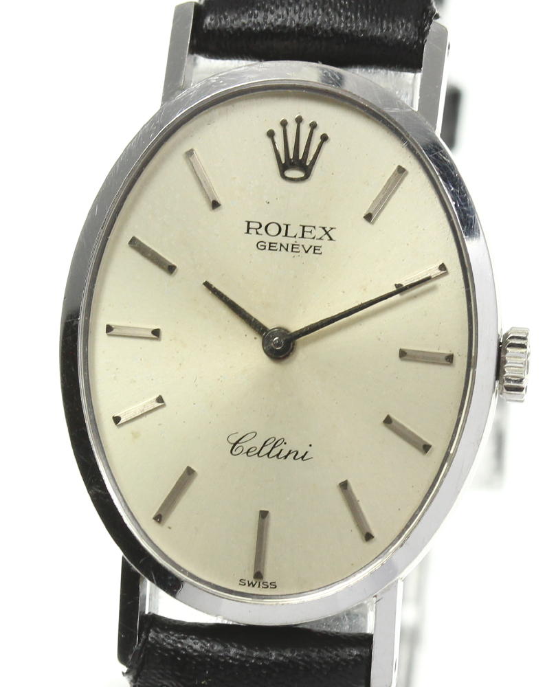 ★保付き★【ROLEX】ロレックス チェリーニ K18WG cal.1600 アンティーク 手巻き レディース【中古】