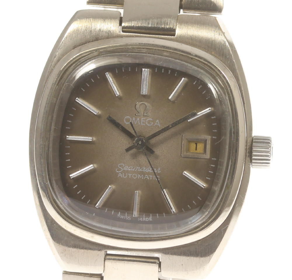 【OMEGA】オメガ シーマスター cal.684 スクエア 自動巻き レディース 【21105】【中古】