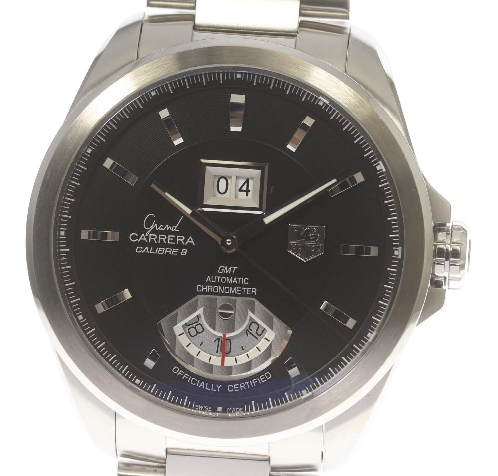 TAG HEUER Grand Carrera GMT Calibre 8 WAV5111 Automatic Men #044 | eBay