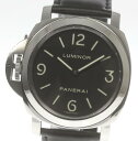 ☆良品【PANERAI】パネライ ルミノール ベース PAM00219 手巻き メンズ【中古】