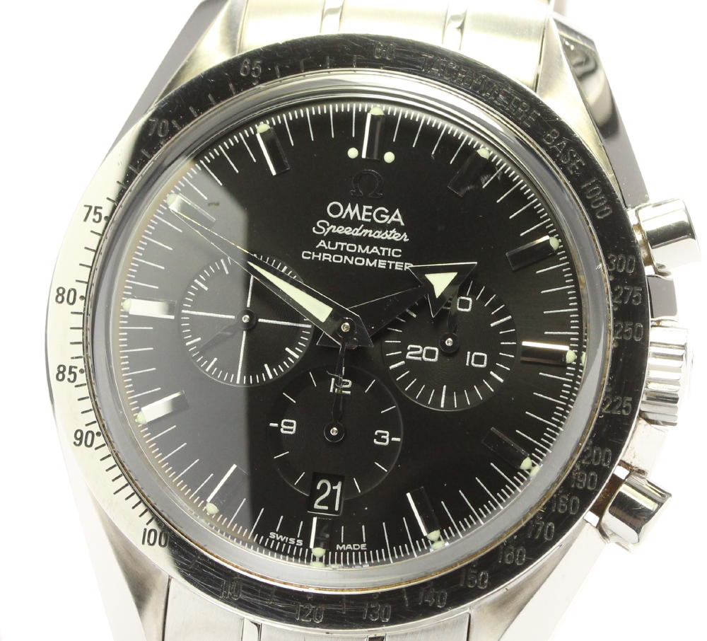 ☆訳あり☆保証書付【OMEGA】オメガ スピードマスター ブロードアロー 3551.50 自動巻き メンズ【中古】