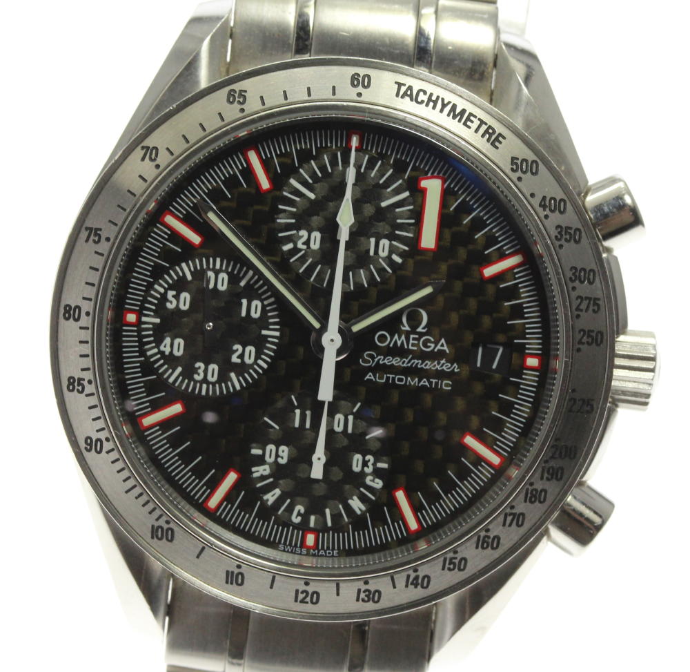 【OMEGA】オメガ スピードマスター レーシング シューマッハモデル 3519.50 自動巻き メンズ【中古】