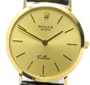 【ROLEX】ロレックス K18YG チェリーニ cal.1601 手巻き メンズ【中古】