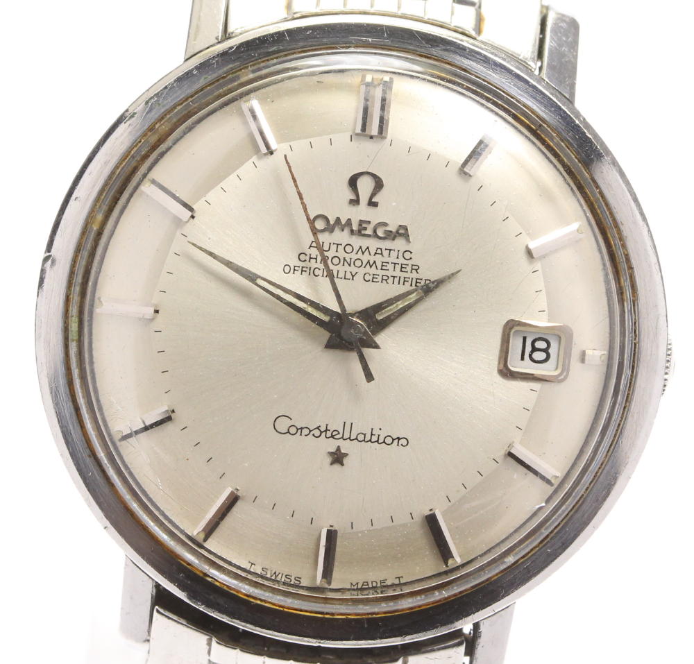 ☆訳あり【OMEGA】オメガ コンステレーション 12角 クロノメーター cal,561 自動巻き メンズ【中古】