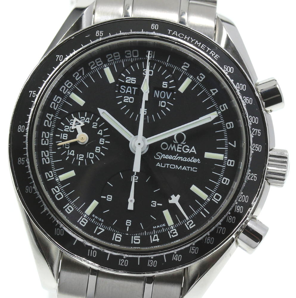 【OMEGA】オメガ スピードマスター クロノグラフ トリプルカレンダー 3520.50 自動巻き メンズ【中古】