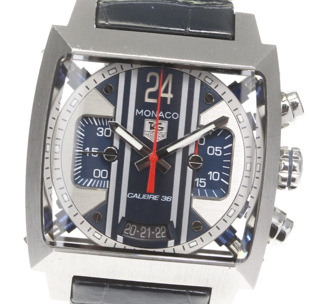 人気満点 Heuer タグホイヤー モナコ24 クロノグラフ キャリバー36 Cal5111 自動巻き メンズ Igrejavidacomcristo Com Br