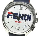【FENDI】フェンディ モメント マニア FENDI×FILA クォーツ メンズ【中古】