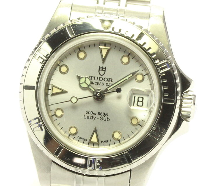 【TUDOR】チュードル プリンセス オイスターデイト レディーサブ 96090 Cal.2671 自動巻き レディース【中古】