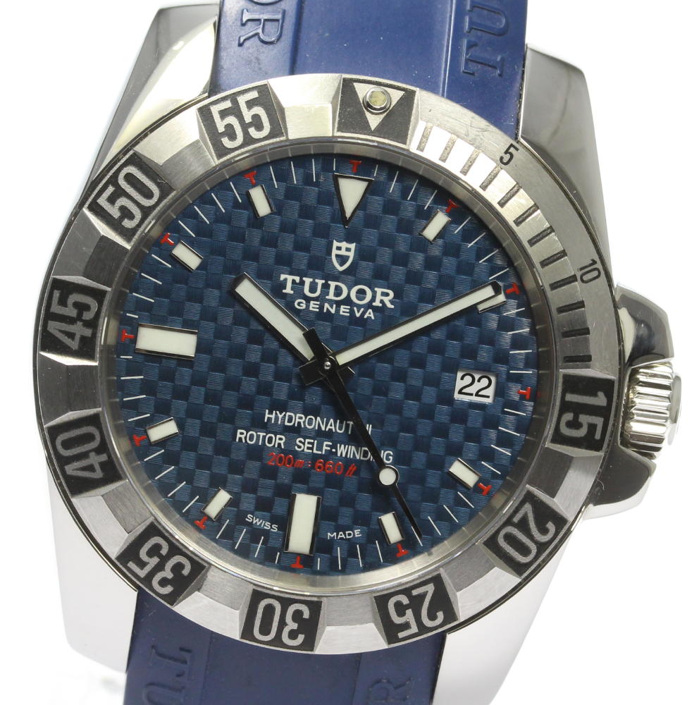 箱保付☆【TUDOR】チュードル ハイドロノートII 20040 デイト 自動巻き メンズ【中古】