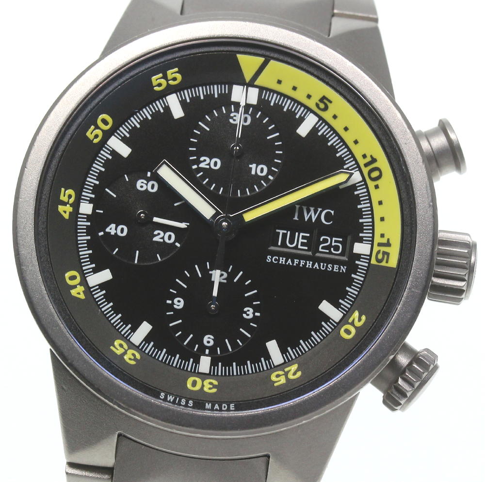 【IWC】アクアタイマー クロノグラフ IW371903 自動巻き メンズ【中古】【ev15】