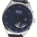 ☆美品【SEIKO】セイコー キネティック 日本未発売モデル SRN061P1 オートクォーツ メンズ【中古】