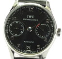 【IWC】ポルトギーゼ パワーリザーブ IW500109 自動巻き メンズ【中古】