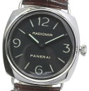 ☆箱・保付☆【PANERAI】パネライ ラジオミール ベース PAM00210 自動巻き メンズ【中 ...