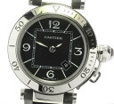 【CARTIER】カルティエ パシャシータイマー W3140003 デイト クォーツ レディース【中 ...