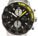 ☆良品【IWC SCHAFFHAUSEN】IWC アクアタイマー クロノグラフ IW376701 自 ...