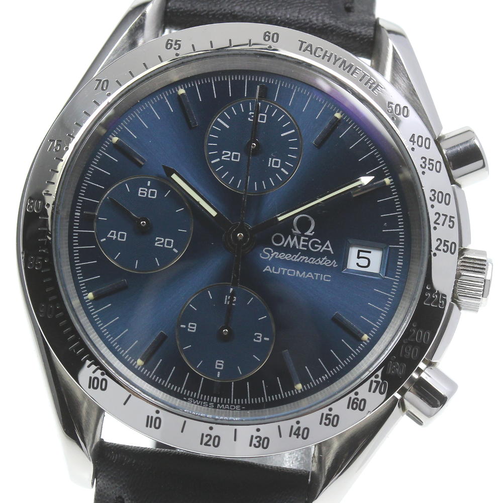 ☆良品【OMEGA】オメガ スピードマスター デイト 3511.80 クロノグラフ 自動巻き メンズ【中古】