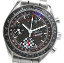 ☆良品【OMEGA】オメガ スピードマスター レーシング シューマッハ ’02モデル 5555本限定 3529.50 自動巻き メンズ【中古】