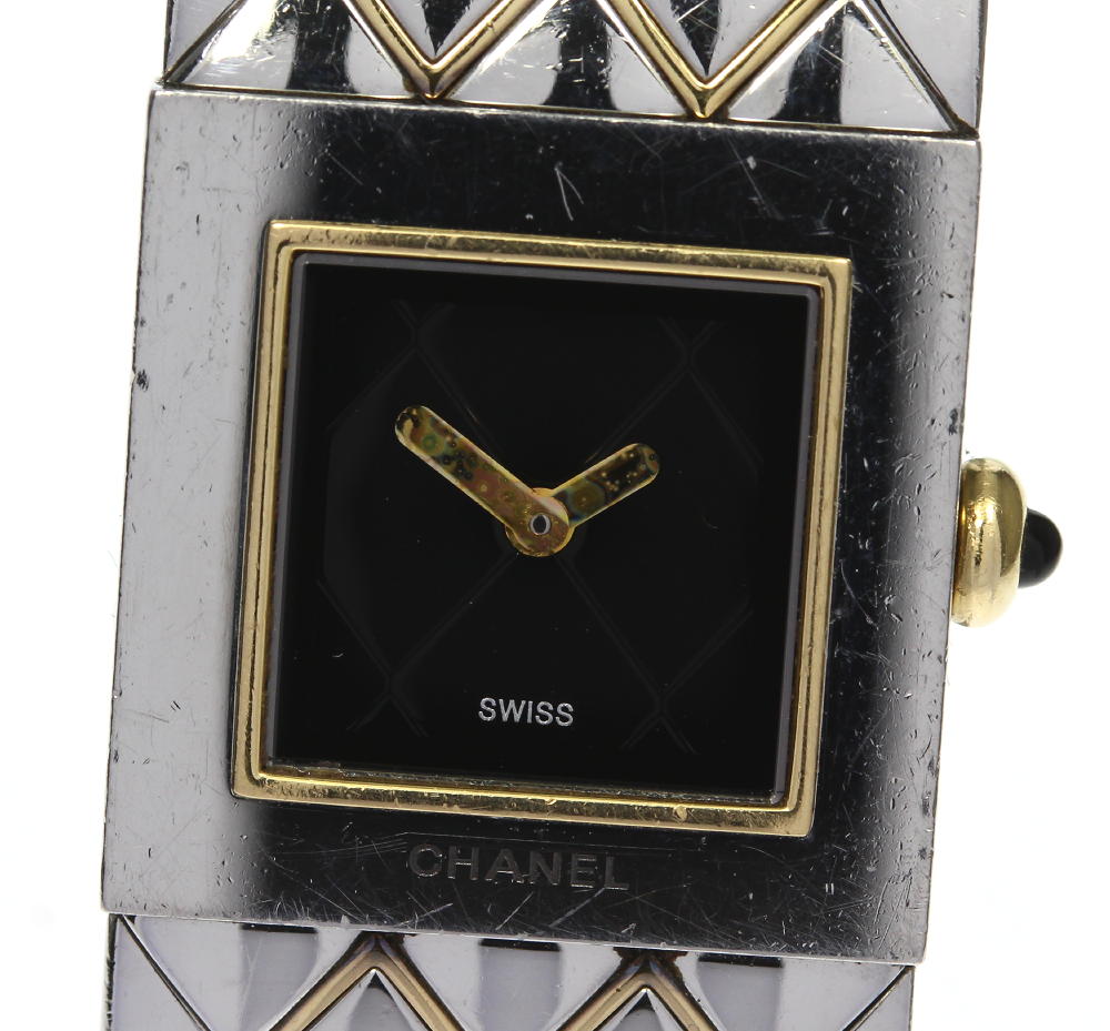 劇場限定グッズ Chanel シャネル マトラッセ コンビ H0475 クォーツ レディース 東京都近郊限定 レディース腕時計腕時計 Www Tripseller In
