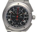 【IWC SCHAFFHAUSEN】IWC インヂュニア クロノグラフ AMG IW372504 自 ...