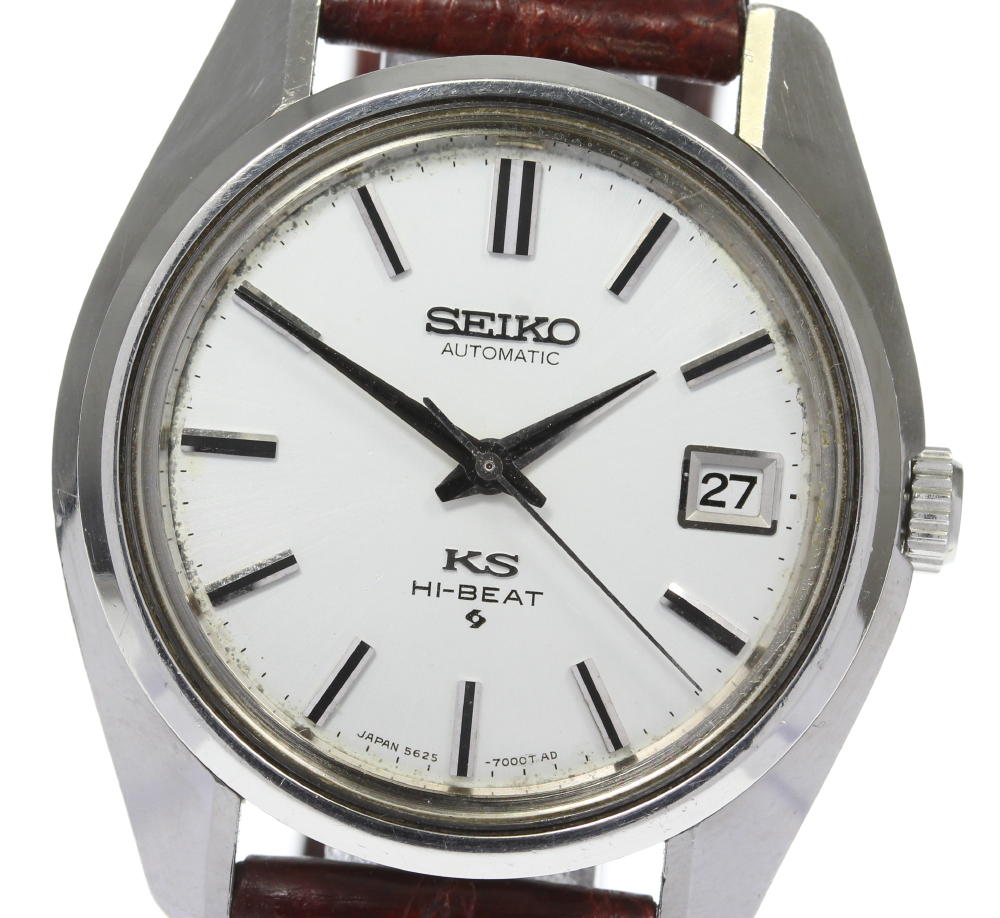 ★1円スタート★ 【SEIKO】セイコー キングセイコー デイト ハイビート 5625-7000 自動巻き メンズ【中古】