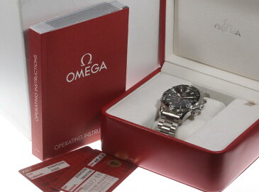 ☆美品 箱保付き【OMEGA】オメガ シーマスター300 クロノグラフ 2594.52 自動巻き メンズ【中古】