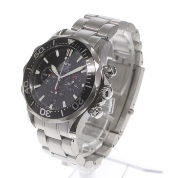 ☆美品 箱保付き【OMEGA】オメガ シーマスター300 クロノグラフ 2594.52 自動巻き メンズ【中古】