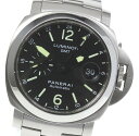 箱付☆【PANERAI】パネライ ルミノール GMT PAM00297 デイト スモールセコンド 自 ...