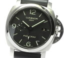 良品☆【PANERAI】パネライ ルミノール 1950 3デイズ GMT PAM00320 デイト  ...