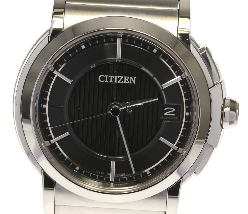 箱保あり ☆良品【CITIZEN】シチズン エコドライブ デイト CNG72-0051/H11A-T ...