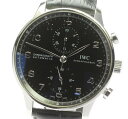 【IWC】ポルトギーゼ クロノグラフ IW371447 自動巻き メンズ【中古】