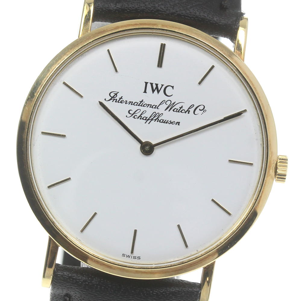 ☆良品【IWC】K18YG ポートフィノ cal.1862 手巻き メンズ【中古】