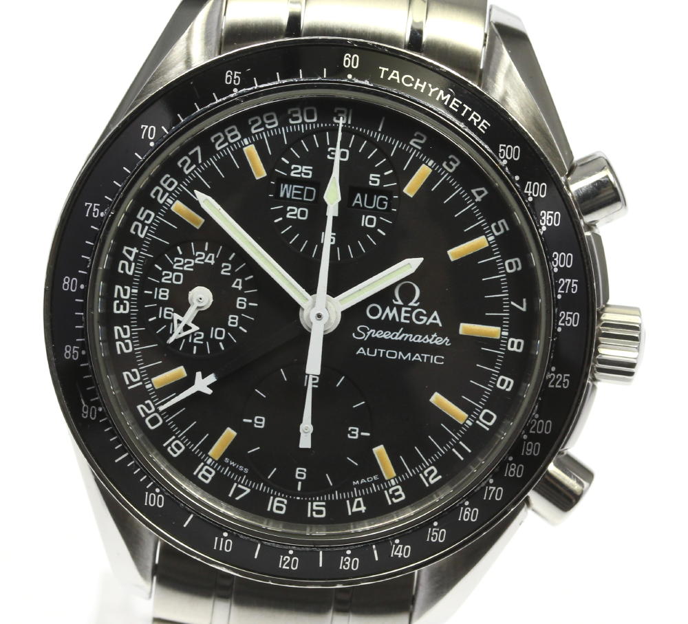 【OMEGA】オメガ スピードマスター 3520.50 クロノグラフ トリプルカレンダー 自動巻き メンズ【中古】