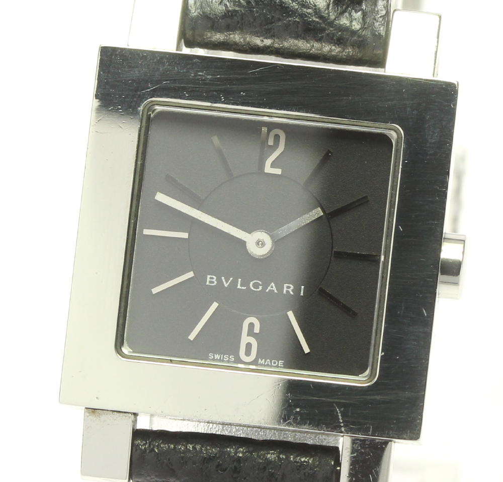 【BVLGARI】ブルガリ クアドラード SQ22SLS クォーツ レディース【中古】