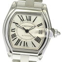 ☆良品【CARTIER】カルティエ ロードスターLM デイト W62025V3 自動巻き メンズ【中 ...