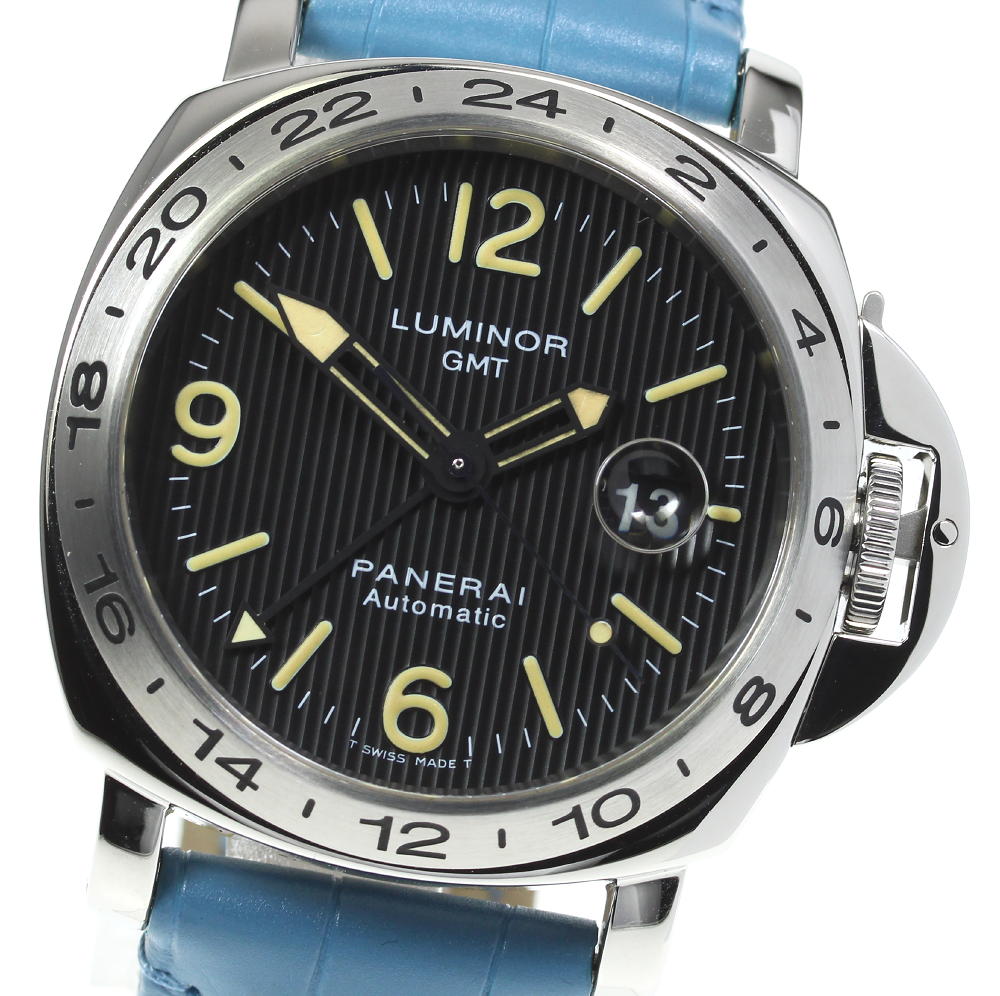 ☆良品【PANERAI】パネライ ルミノール GMT A番トリチウム PAM00029 手巻き メン ...