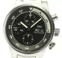 保証書付☆【IWC】アクアタイマー IW371928 クロノグラフ デイデイト 自動巻き メンズ【中 ...