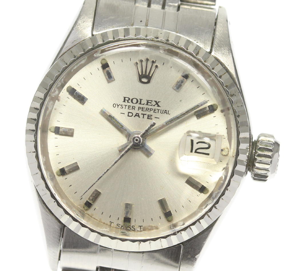 【ROLEX】ロレックス オイスターパーペチュアル デイト 6517 cal.1161 自動巻き レディース【中古】