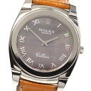 ベルト訳あり☆【ROLEX】ロレックス チェリーニ K18WG 5330 Cal.1602 手巻き メンズ【中古】