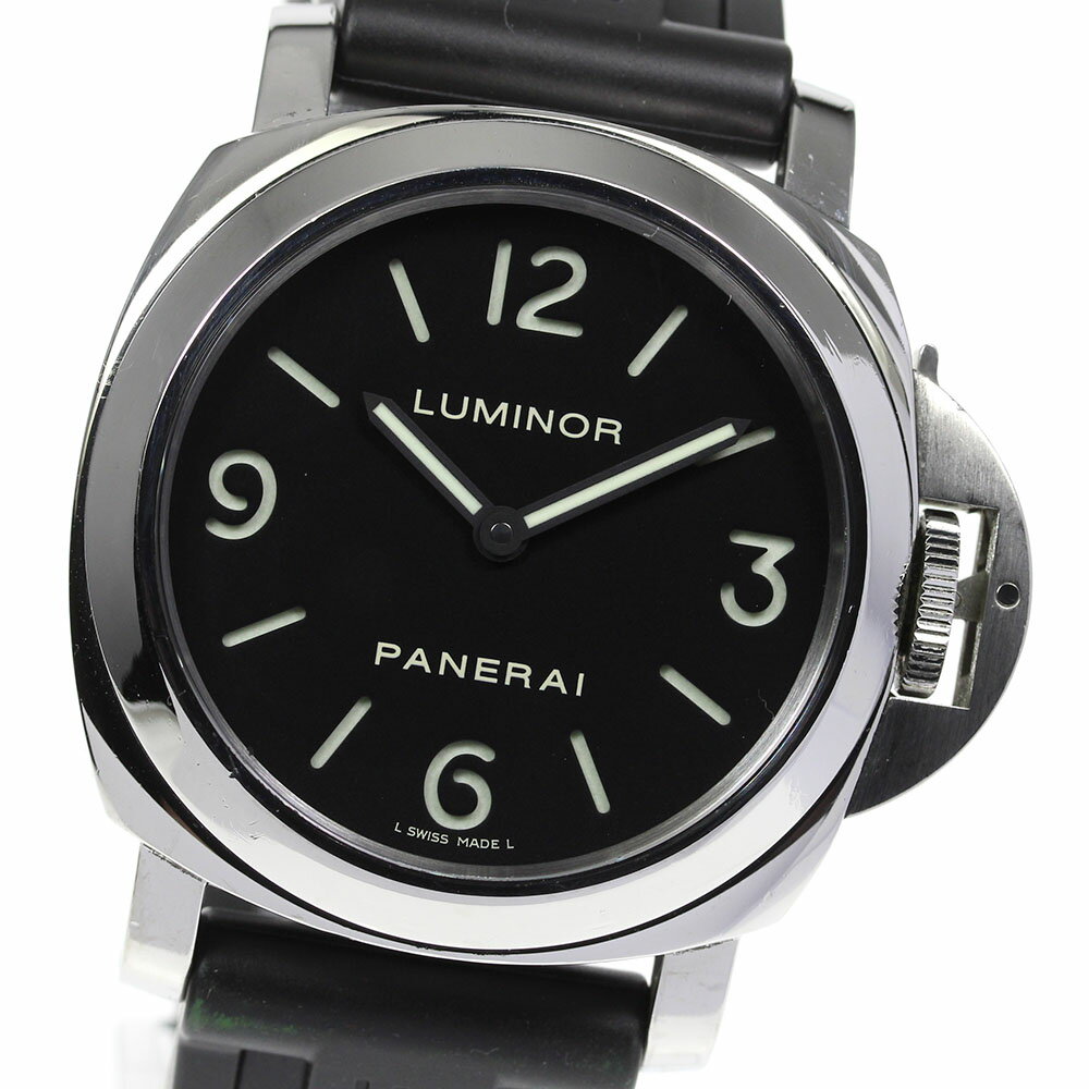 【PANERAI】パネライ ルミノールベース PAM00112 手巻き メンズ【中古】