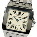 【CARTIER】カルティエ サントス ドゥモワゼル LM W25065Z5 クォーツ メンズ【中古 ...