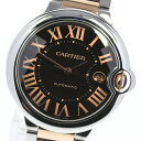 ☆良品【CARTIER】カルティエ バロンブルーLM W6920032 自動巻き メンズ【中古】