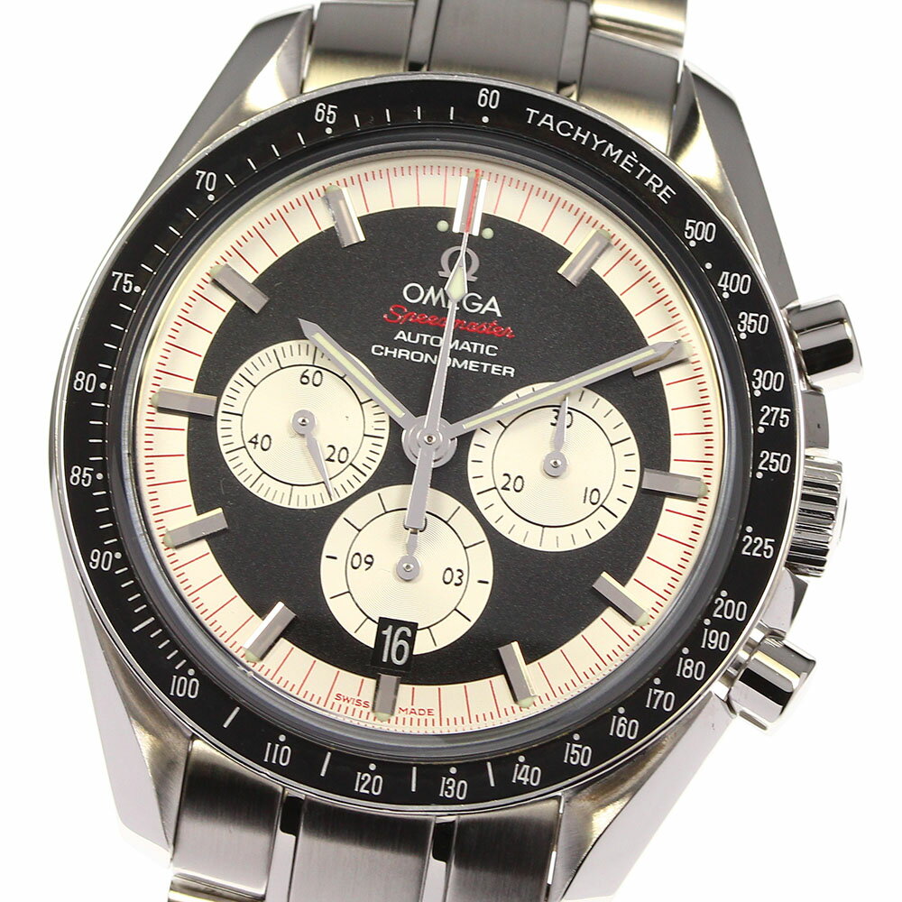 ☆良品【OMEGA】オメガ スピードマスター レジェンド ミハエルシューマッハ 3507.51 自動巻き メンズ【中古】