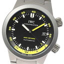 取説/保証書付【IWC SCHAFFHAUSEN】IWC アクアタイマー・オートマティック2000  ...