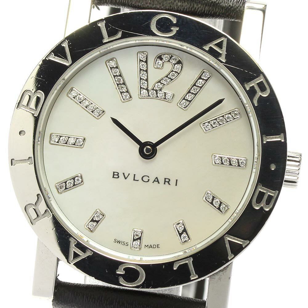 【BVLGARI】ブルガリ ブルガリブルガリ インデックスダイヤ BB33SL 自動巻き メンズ【ev20】【中古】