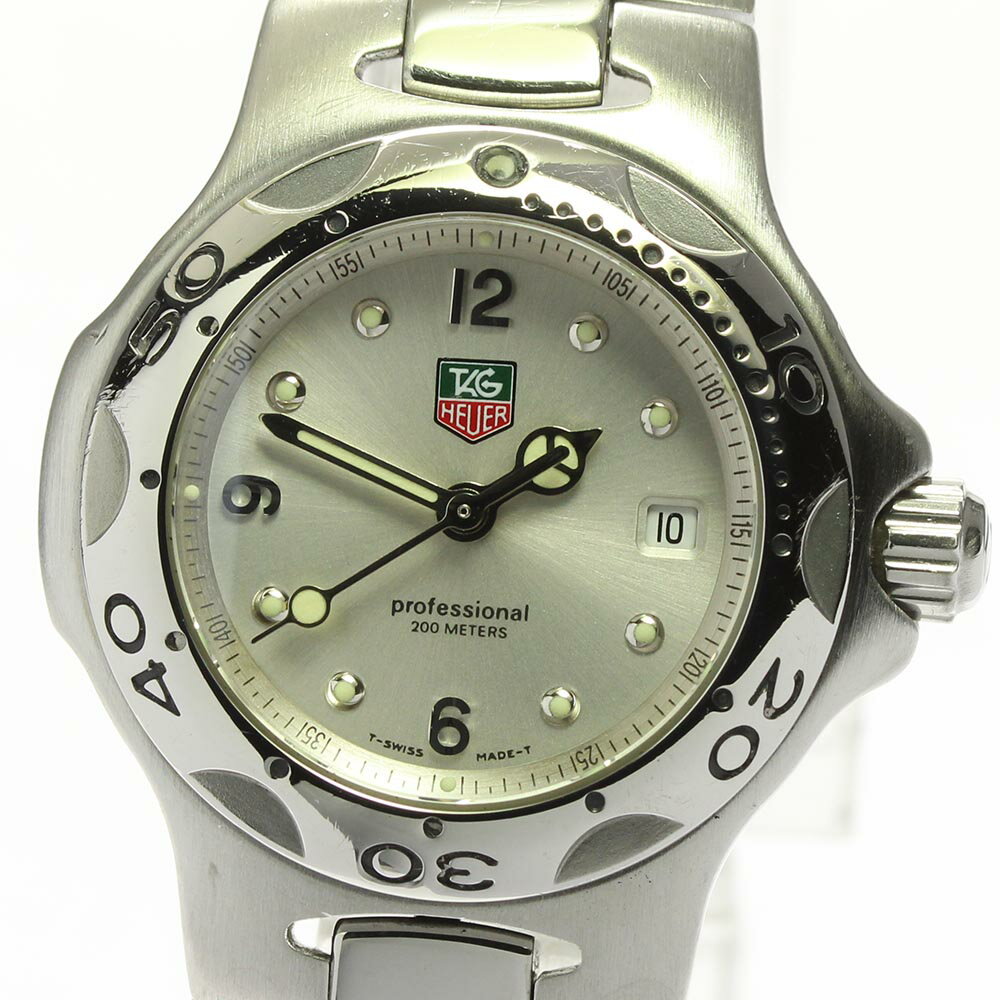 【TAG HEUER】タグホイヤー キリウム デイト WL1314 クォーツ レディース 【21105】【中古】【ev15】