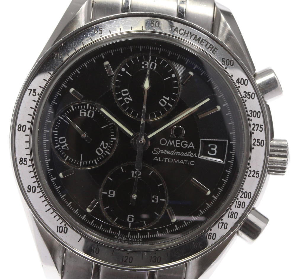 【OMEGA】オメガ スピードマスター デイト 3513.50 クロノグラフ 自動巻き メンズ【中古】