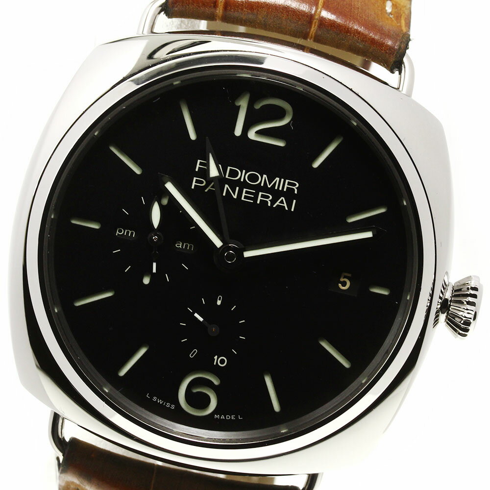 ★箱付き【PANERAI】パネライ ラジオミール 10デイズ GMT PAM00323 自動巻き メ ...