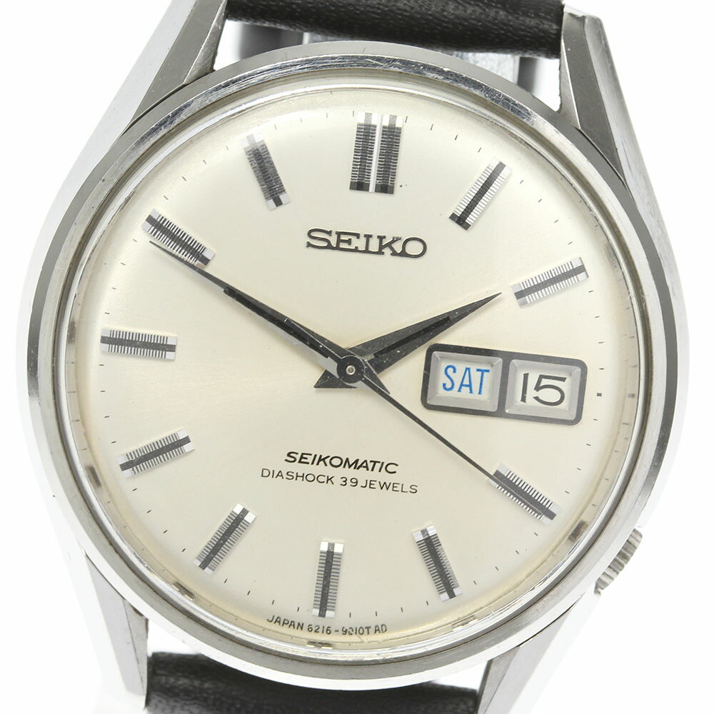【SEIKO】セイコー セイコーマチック 39石 cal.6216A 6216-9000 自動巻き メンズ【中古】のサムネイル