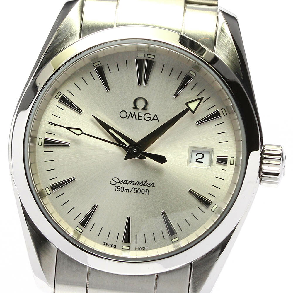 ☆美品【OMEGA】オメガ シーマスター アクアテラ 2518.30 クォーツ ボーイズ【中古】